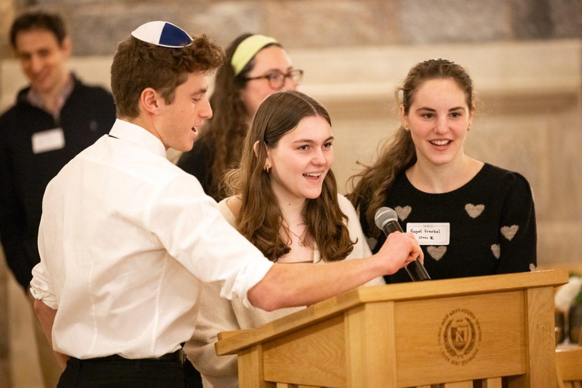 Shoutout to the Sabbath: Nobles’ Fifth Annual Shabbat Dinner