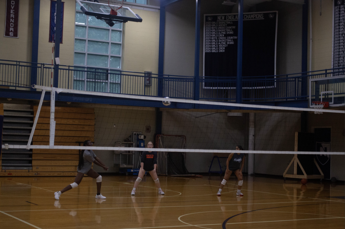 Varsity Volleyball running drills