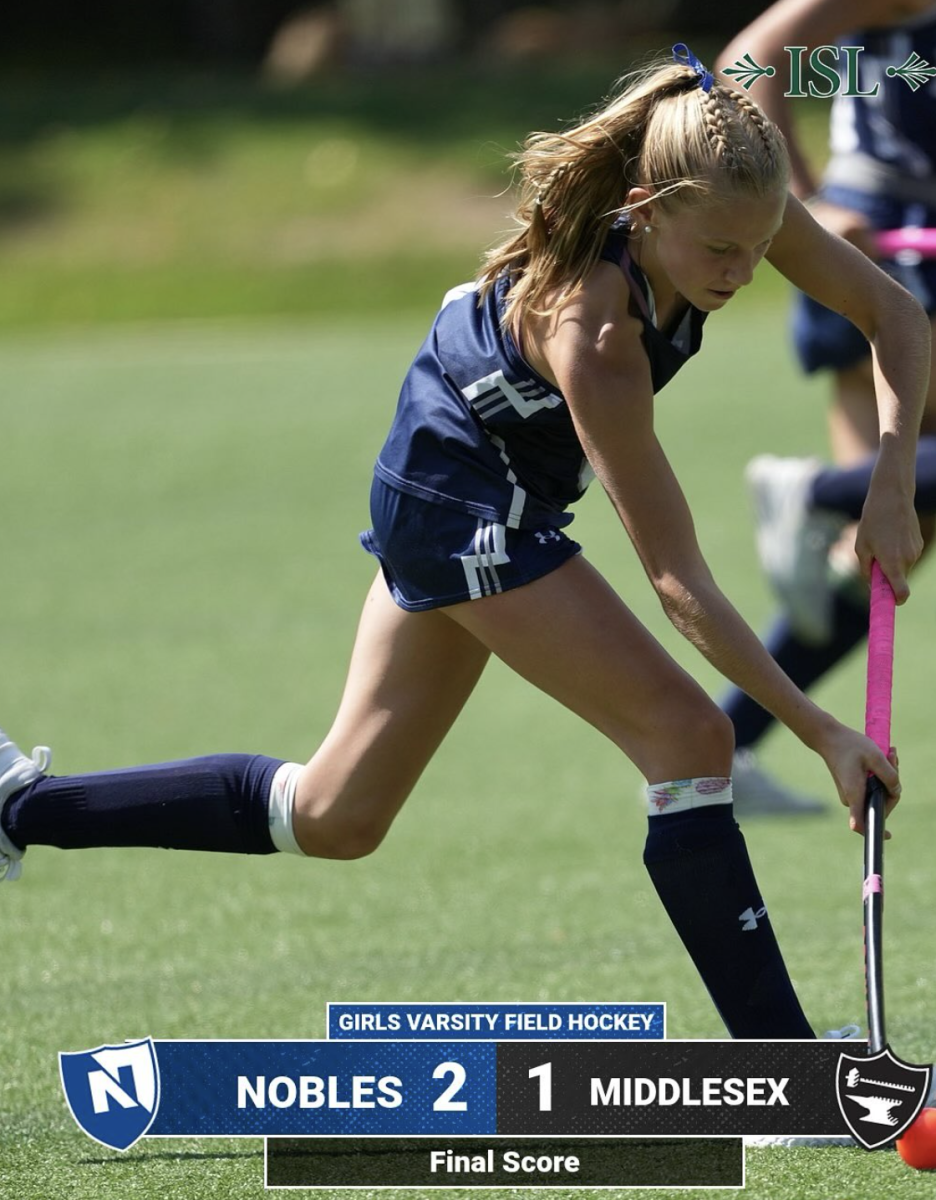 Varsity Field Hockey Makes a Comeback to Beat Middlesex 2-1