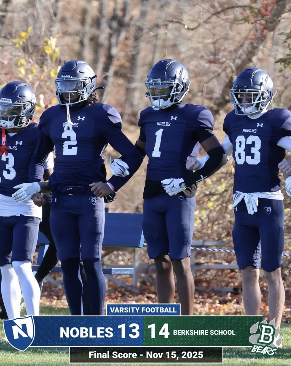 From left to right: Braylen Jenkins (Class II), Nate Pichardo (Class II), Will Owens (Class III), Jackson Reynolds (Class IV) before Saturday's game