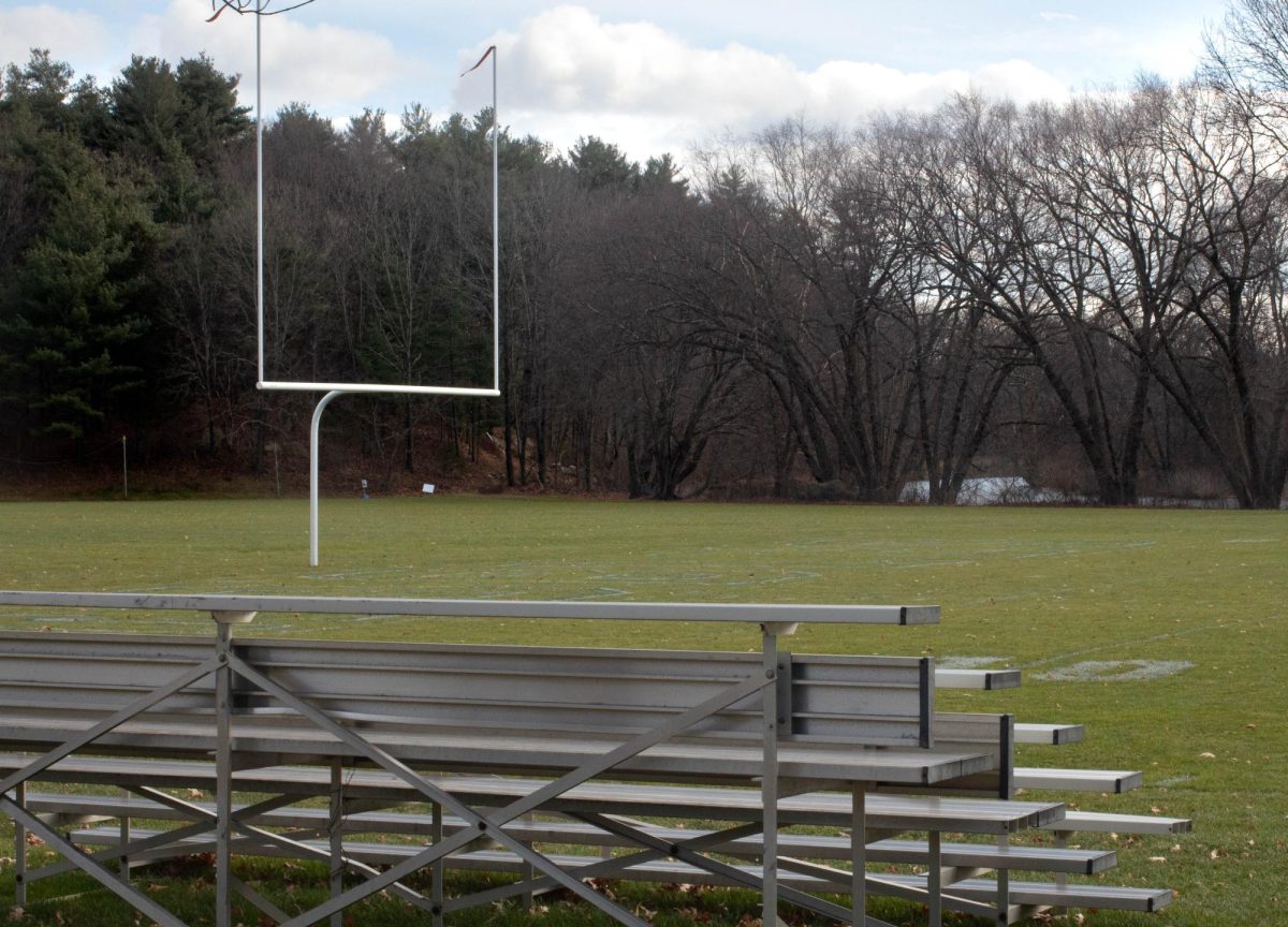 Burr Field with empty sidelines