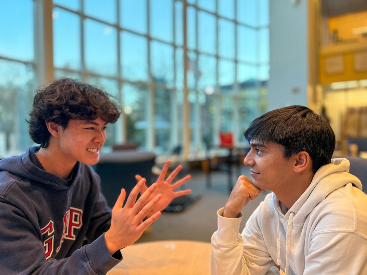 Vihaan Batra (Class I) rage-baiting Jonathan Nguyen (Class I)