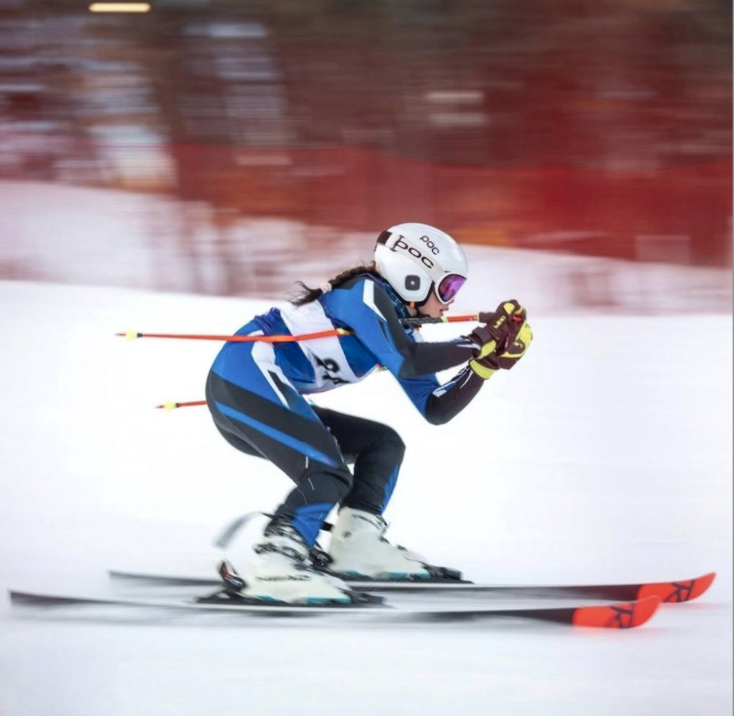 Sophie Sunshine (Class II) in a ski race last season