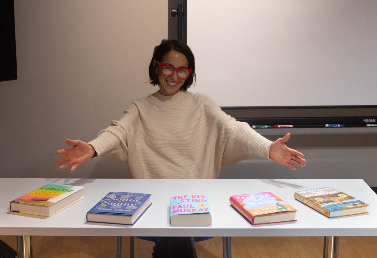 English Faculty Gia Batty with her favorite winter break reads