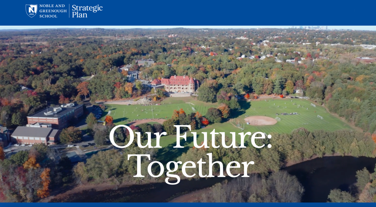 A graphic from the Nobles website featuring the motto of the new strategic plan