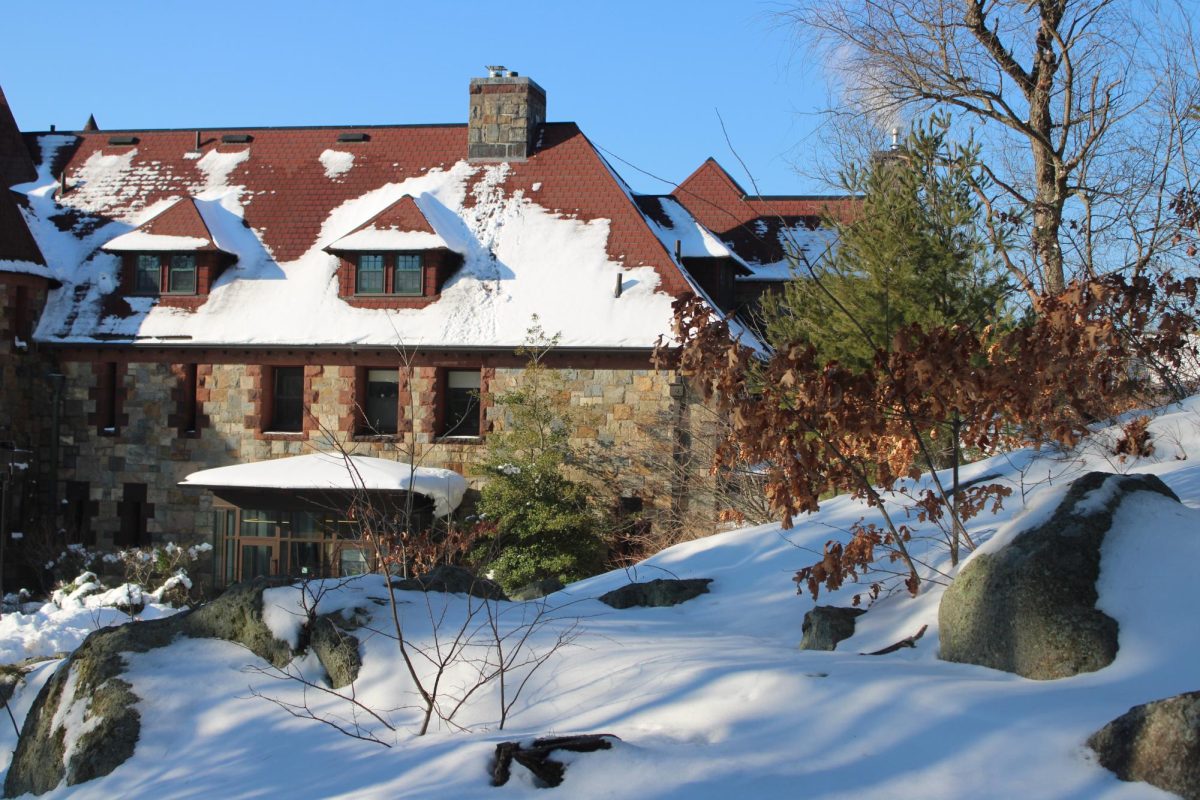 The Nobles campus after the second record-breaking snow storm of the calendar year