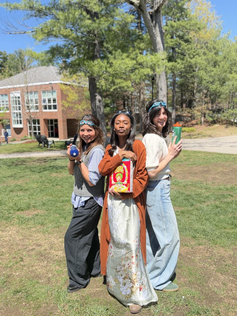 Nobles Faculty Kim Neal, Zeynep Isvan, and Mariah Oates ready to take down their targets
